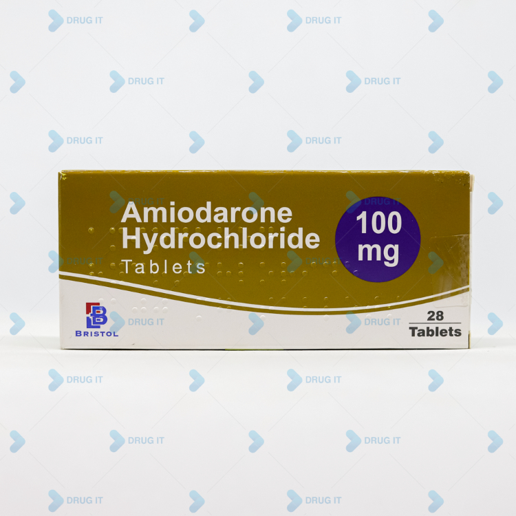 Amiodarone 100mg Tablet (28 Tablets) by Bristol